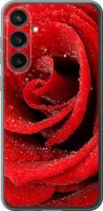 Чехол на Samsung Galaxy S23 FE Красная роза 529u-3136 (Красный)