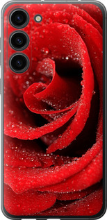 Чехол на Samsung Galaxy S23 Plus Червона троянда 529u-2905 (Червоний)
