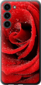Чехол на Samsung Galaxy S23 Plus Червона троянда 529u-2905 (Червоний)