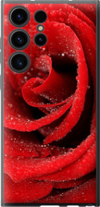 Чехол на Samsung Galaxy S23 Ultra Красная роза 529u-2906 (Красный)