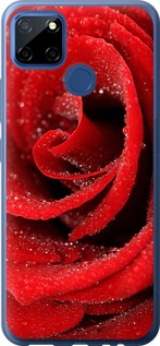Чехол на Realme 7i Красная роза 529t-2486 (Красный)