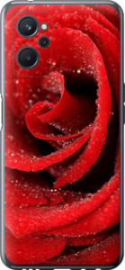 Чехол на Realme 9i Красная роза 529u-2705 (Красный)