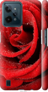Чехол на Realme C31 Червона рожа 529m-2593 (Червоний)