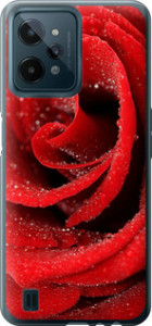 Чехол на Realme C31 Червона троянда 529u-2593 (Червоний)