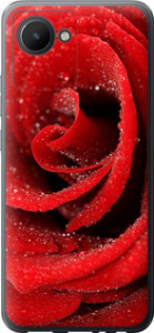Чохол на Realme C30 Красна троянда 529u-2700 (Червоний)