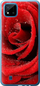 Чохол на Realme C11 2021 Червона роза 529t-2485 (Червоний)