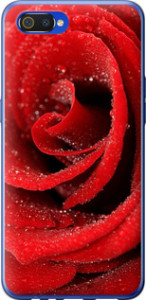 Чехол на Realme C2 Красная роза 529t-1852 (Красный)
