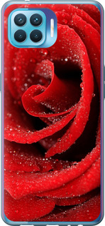 Чехол на Oppo Reno 4 Lite Красная роза 529t-2099 (Красный)