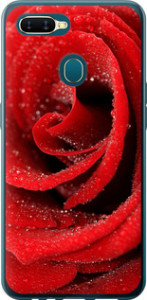 Чехол на Oppo A5S Красная роза 529u-1892 (Красный) для Oppo A5s