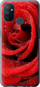 Чехол на OnePlus Nord N100 Красная роза 529u-2130 (Красный)