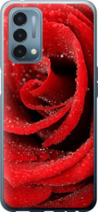 Чехол на OnePlus Nord N200 Красная роза 529u-2384 (Красный)
