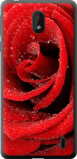 Чохол на Nokia 1 Plus Червона троянда 529u-1677 (Червоний)