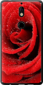 Чехол на Nokia 7 Красная роза 529u-1367 (Красный)
