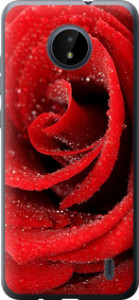 Чехол на Nokia C20 Красная роза 529u-2510 (Красный)