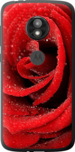 Чехол на Motorola Moto E5 Play Красная роза 529u-1429 (Красный)