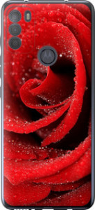 Чехол на Motorola G50 Красная роза 529u-2354 (Красный)