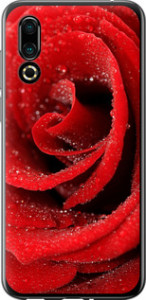 Чехол на Meizu 16S Красная роза 529u-1701 (Красный)