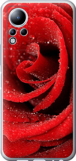 Чехол на Infinix Note 11 Красная роза 529u-2754 (Красный)
