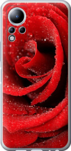 Чехол на Infinix Note 11 Красная роза 529u-2754 (Красный)