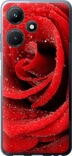 Чехол на Infinix Hot 30i Красная роза 529u-3045 (Красный)