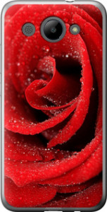 Чехол на Huawei Y3 2017 Красная роза 529u-991 (Красный) для Huawei Y3 (2017)