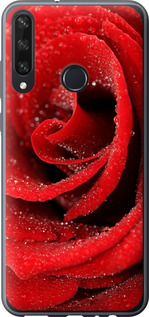 Чехол на Huawei Y6p Красная роза 529t-1952 (Красный)