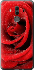 Чехол на Huawei Mate 10 Pro Красная роза 529t-1138 (Красный)