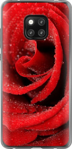 Чехол на Huawei Mate 20 Pro Красная роза 529u-1567 (Красный)