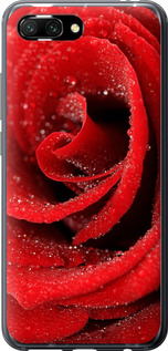 Чехол на Huawei Honor 10 Красная роза 529u-1496 (Красный)