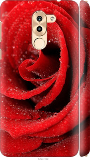 Чехол на Huawei Honor 6X Красная роза 529m-460 (Красный)