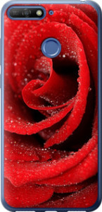 Чехол на Huawei Honor 7A Pro Красная роза 529t-1440 (Красный) для Huawei Honor 7A Pro