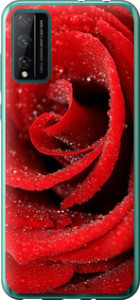 Чехол на Huawei Honor Play 4T Pro Красная роза 529u-1914 (Красный)