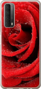 Чехол на Huawei P Smart 2021 Красная роза 529u-2100 (Красный)