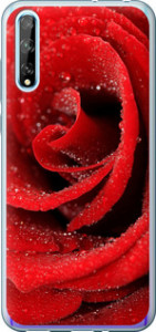 Чохол на Huawei P Smart S Червона троянда 529u-1813 (Червоний)