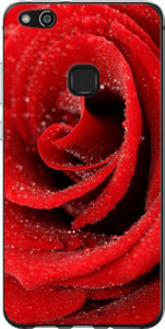 Чехол на Huawei P10 Lite Красная роза 529u-896 (Красный)