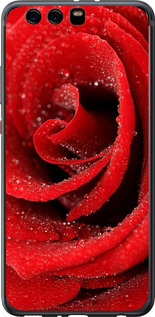 Чохол на Huawei P10 Plus Червона троянда 529u-963 (Червоний)