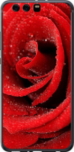 Чохол на Huawei P10 Plus Червона троянда 529u-963 (Червоний)