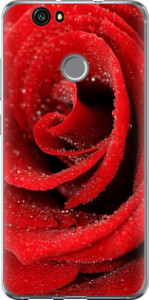 Чехол на Huawei Nova Красная роза 529u-439 (Красный)