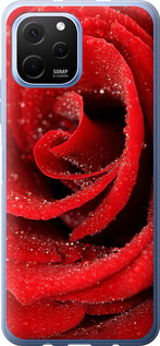 Чехол на Huawei Nova Y61 Красная роза 529u-2983 (Красный)
