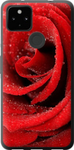 Чехол на Google Pixel 5A Красная роза 529u-2286 (Красный)