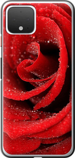Чехол на Google Pixel 4 Красная роза 529u-1755 (Красный)