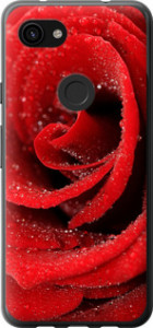 Чехол на Google Pixel 3a XL Красная роза 529t-1713 (Красный)