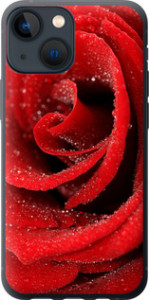 Чехол на iPhone 13 Mini Красная роза 529t-2373 (Красный)