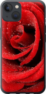 Чехол на iPhone 13 Красная роза 529u-2374 (Красный)