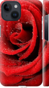 Чохол на iPhone 14 Червона роза 529m-2648 (Червоний)