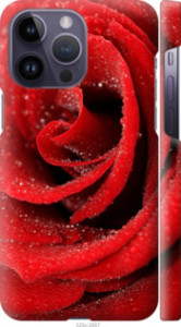Чехол на iPhone 14 Pro Max Червона троянда 529m-2667 (Червоний)