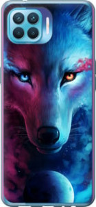 Чохол на Oppo A93 Арт-волк 3999u-2185 (Рожевий)