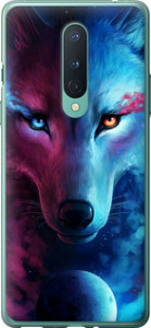 Чохол на OnePlus 8 Арт-волк 3999t-1902 (Рожевий)
