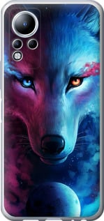 Чохол на Infinix Note 11 Арт-волк 3999u-2754 (Рожевий)