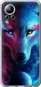 Чохол на Infinix Note 11 Арт-волк 3999u-2754 (Рожевий)